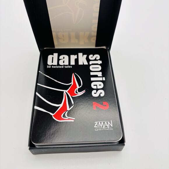 Z-Man Card game Dark Stories - Real Crimes - Out of Print Complete. VG Condition - Picture 8 of 14